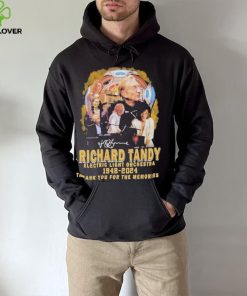 Official Richard Tandy Electric Light Orchestra 1948 2024 Thank You For The Memories T Shirt