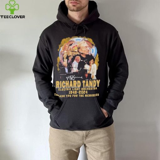 Official Richard Tandy Electric Light Orchestra 1948 2024 Thank You For The Memories T Shirt