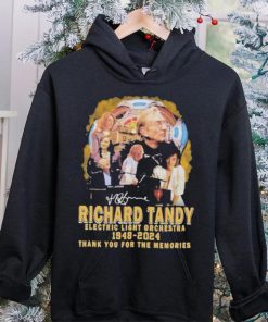 Official Richard Tandy Electric Light Orchestra 1948 2024 Thank You For The Memories T Shirt