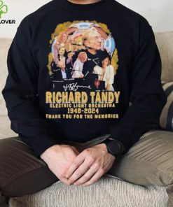 Official Richard Tandy Electric Light Orchestra 1948 2024 Thank You For The Memories T Shirt