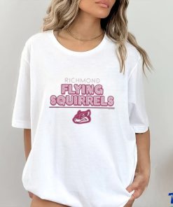 Official Richmond Flying Squirrels Girls Retrolight T Shirt