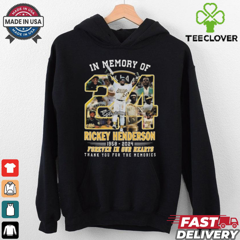 Official Rickey Henderson 1958 2024 Oakland Athletics Memories Signature Shirt Official Rickey Henderson 1958 2024 Oakland Athletics Memories Signature Shirt