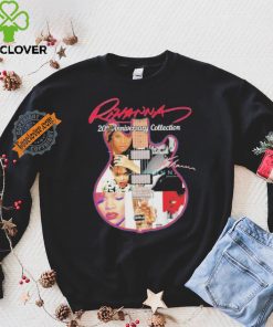 Official Rihanna 20th Anniversary Collection Signature shirt