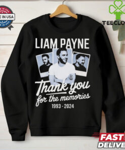 Official Rip Liam Payne One Direction Thank You For The Memories 1993 2024 t shirt