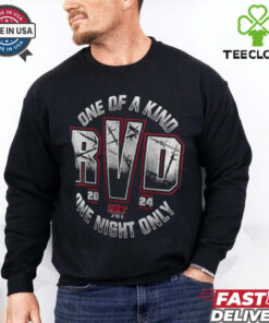 Official Rob Van Dam NXT 2300 One Of A Kind One Night Only 2024 t shirt