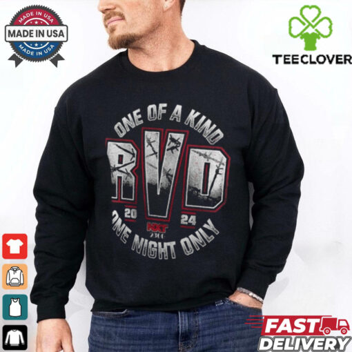 Official Rob Van Dam NXT 2300 One Of A Kind One Night Only 2024 t shirt