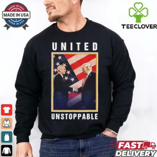 Official Robert F Kennedy Jr Donald Trump United Unstoppable USA Flag Vintage t shirt