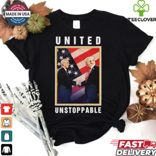 Official Robert F Kennedy Jr Donald Trump United Unstoppable USA Flag Vintage t shirt