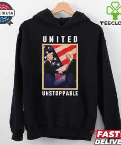 Official Robert F Kennedy Jr Donald Trump United Unstoppable USA Flag Vintage t shirt