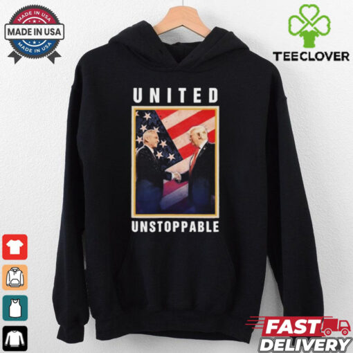 Official Robert F Kennedy Jr Donald Trump United Unstoppable USA Flag Vintage t shirt