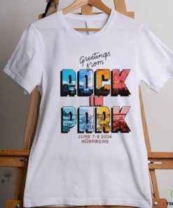 Official Rock Im Park Vintage Postcard Shirt
