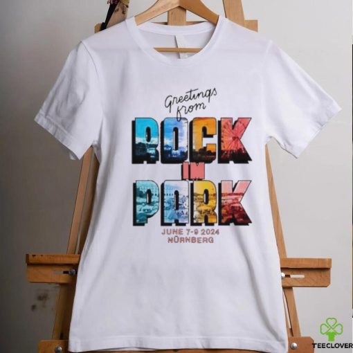 Official Rock Im Park Vintage Postcard Shirt
