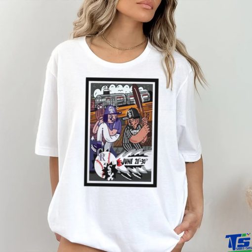 Official Rockies Vs White Sox In Chicago, IL On June 28, 2024 Tour Poster shirt