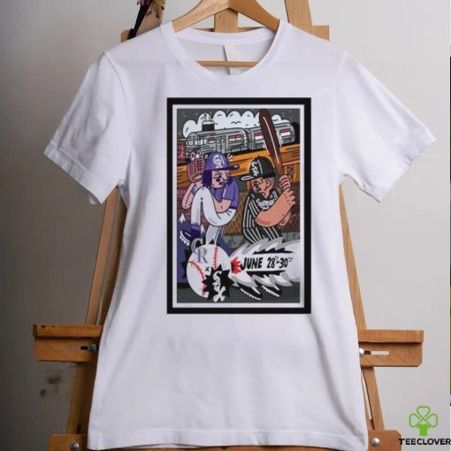 Official Rockies Vs White Sox In Chicago, IL On June 28, 2024 Tour Poster shirt