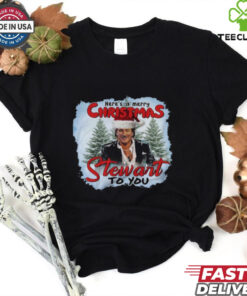 Official Rod Stewart Here’s A Merry Christmas Stewart To You 2024 Shirt
