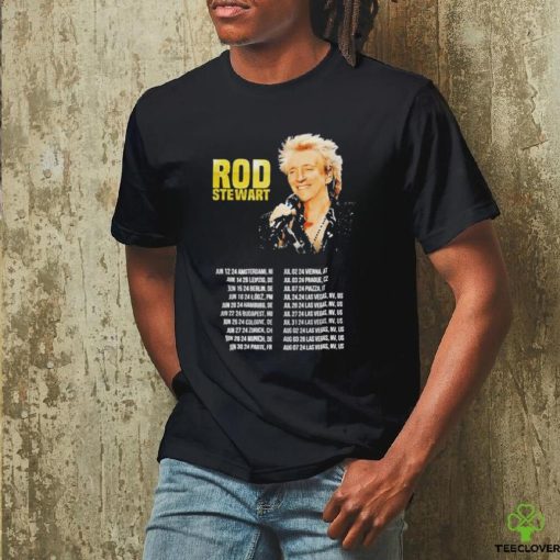 Official Rod Stewart One Last Time Tour 2024 Dates Shirt