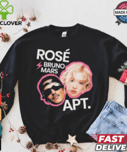 Official Rosé And Bruno Mars APT Bootleg T Shirt
