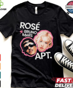Official Rosé And Bruno Mars APT Bootleg T Shirt