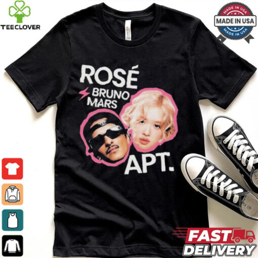 Official Rosé And Bruno Mars APT Bootleg T Shirt