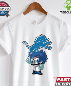 Official Rush Zone Detroit Lions NFL Cartoon Character 2025 Shirt