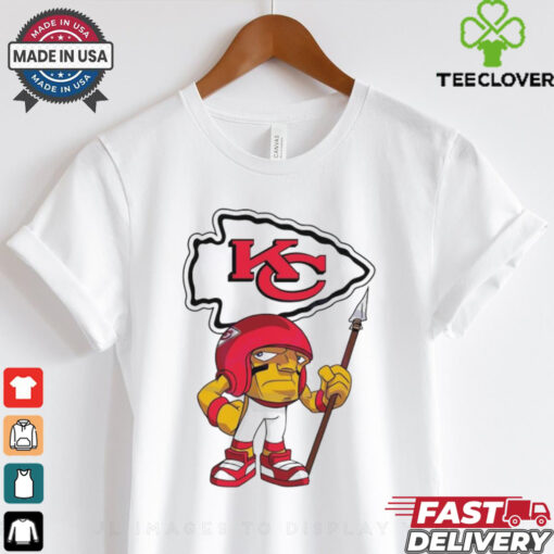 Official Rush Zone Kansas City Chiefs NFL Cartoon Character 2025 Shirt