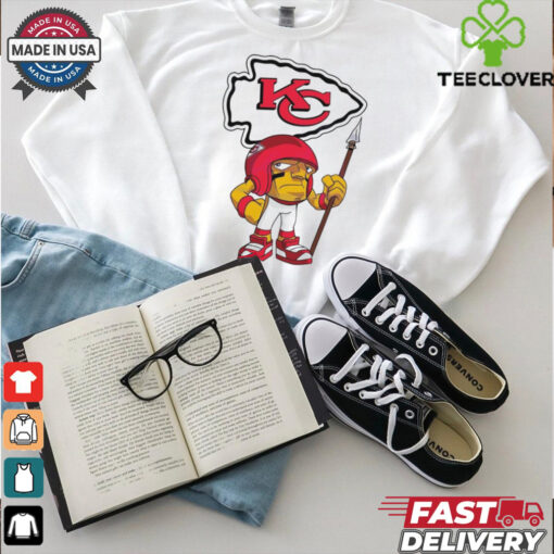 Official Rush Zone Kansas City Chiefs NFL Cartoon Character 2025 Shirt