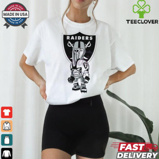 Official Rush Zone Las Vegas Raiders NFL Cartoon Character 2025 Shirt