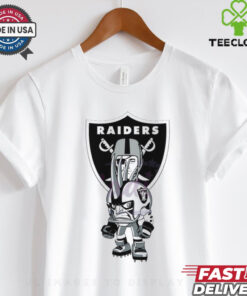 Official Rush Zone Las Vegas Raiders NFL Cartoon Character 2025 Shirt