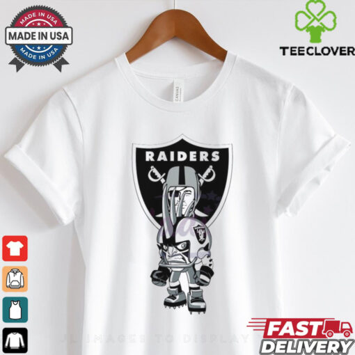 Official Rush Zone Las Vegas Raiders NFL Cartoon Character 2025 Shirt