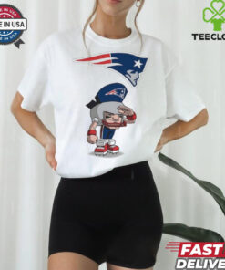 Official Rush Zone New England Patriots NFL Cartoon Character 2025 Shirt