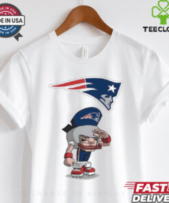 Official Rush Zone New England Patriots NFL Cartoon Character 2025 Shirt