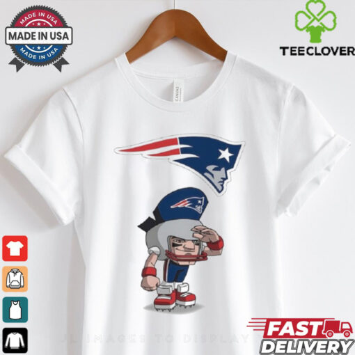 Official Rush Zone New England Patriots NFL Cartoon Character 2025 Shirt