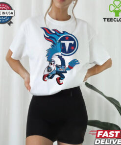Official Rush Zone Tennessee Titans NFL Cartoon Character 2025 Shirt