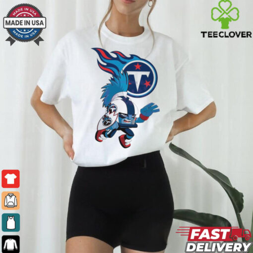Official Rush Zone Tennessee Titans NFL Cartoon Character 2025 Shirt