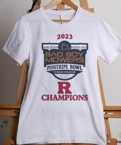 Official Rutgers Scarlet Knights Champions 2023 Pinstripe Bowl T Shirt