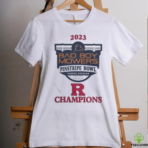 Official Rutgers Scarlet Knights Champions 2023 Pinstripe Bowl T Shirt