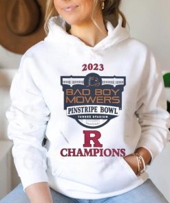 Official Rutgers Scarlet Knights Champions 2023 Pinstripe Bowl T Shirt