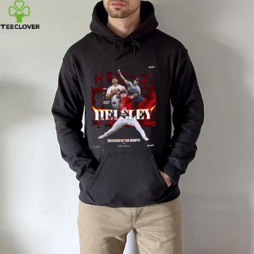 Official Ryan Helsley St. Louis Cardinals NL Reliever of the Month June 2024 Shirt