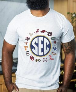 Official SEC Football Circle Logo T Shirt