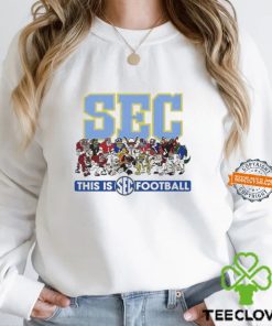 Official SEC Mascots This Is Football 2024 Shirt 1 Official SEC Mascots This Is Football 2024 Shirt