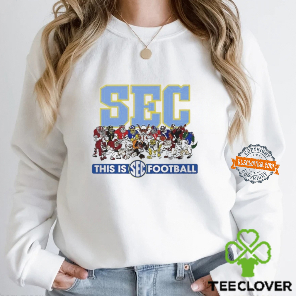 Official SEC Mascots This Is Football 2024 Shirt Official SEC Mascots This Is Football 2024 Shirt