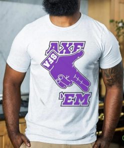 Official SFA Lumberjack Football Raise The Axe Axe Em Logo T Shirt