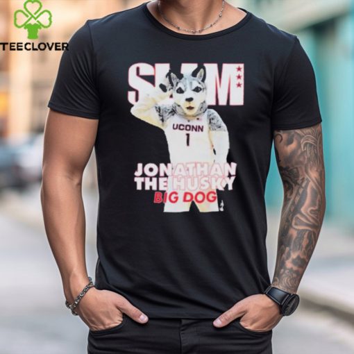 Official SLAM UConn Mascot Jonathan The Husky Big Dog Shirt