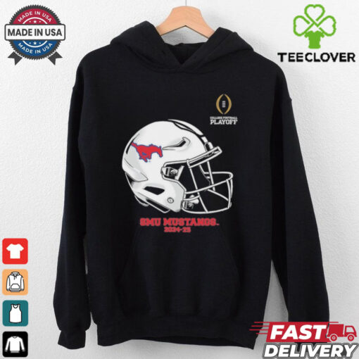 Official SMU Mustangs College Football Playoff 2025 SMU Helmet T shirts