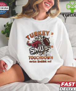 Official SMU Mustangs Turkey Touchdown I Gotta Believe Shirt