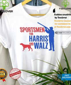 Official SPORTSMEN FOR HARRIS AND WALZ 2024 T Shirt