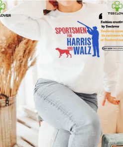 Official SPORTSMEN FOR HARRIS AND WALZ 2024 T Shirt