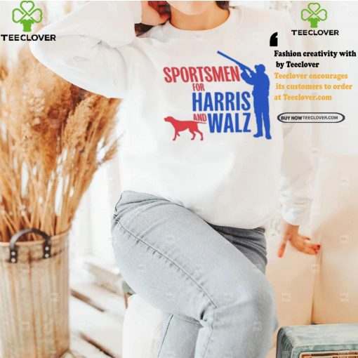 Official SPORTSMEN FOR HARRIS AND WALZ 2024 T Shirt