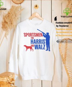 Official SPORTSMEN FOR HARRIS AND WALZ 2024 T Shirt