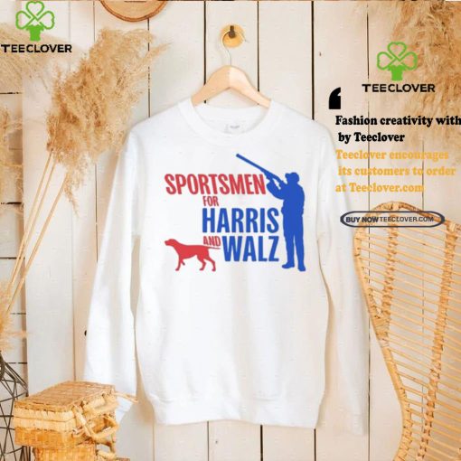 Official SPORTSMEN FOR HARRIS AND WALZ 2024 T Shirt